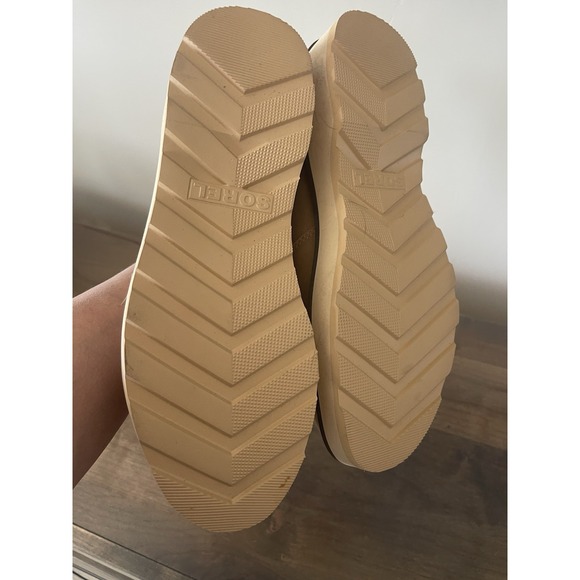 SOREL Womens Hi-Line Tan Hiking Boots Size 9.5 - Picture 3 of 7